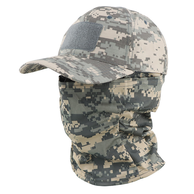 Enthusiast Tactical Camo Hooded Cap