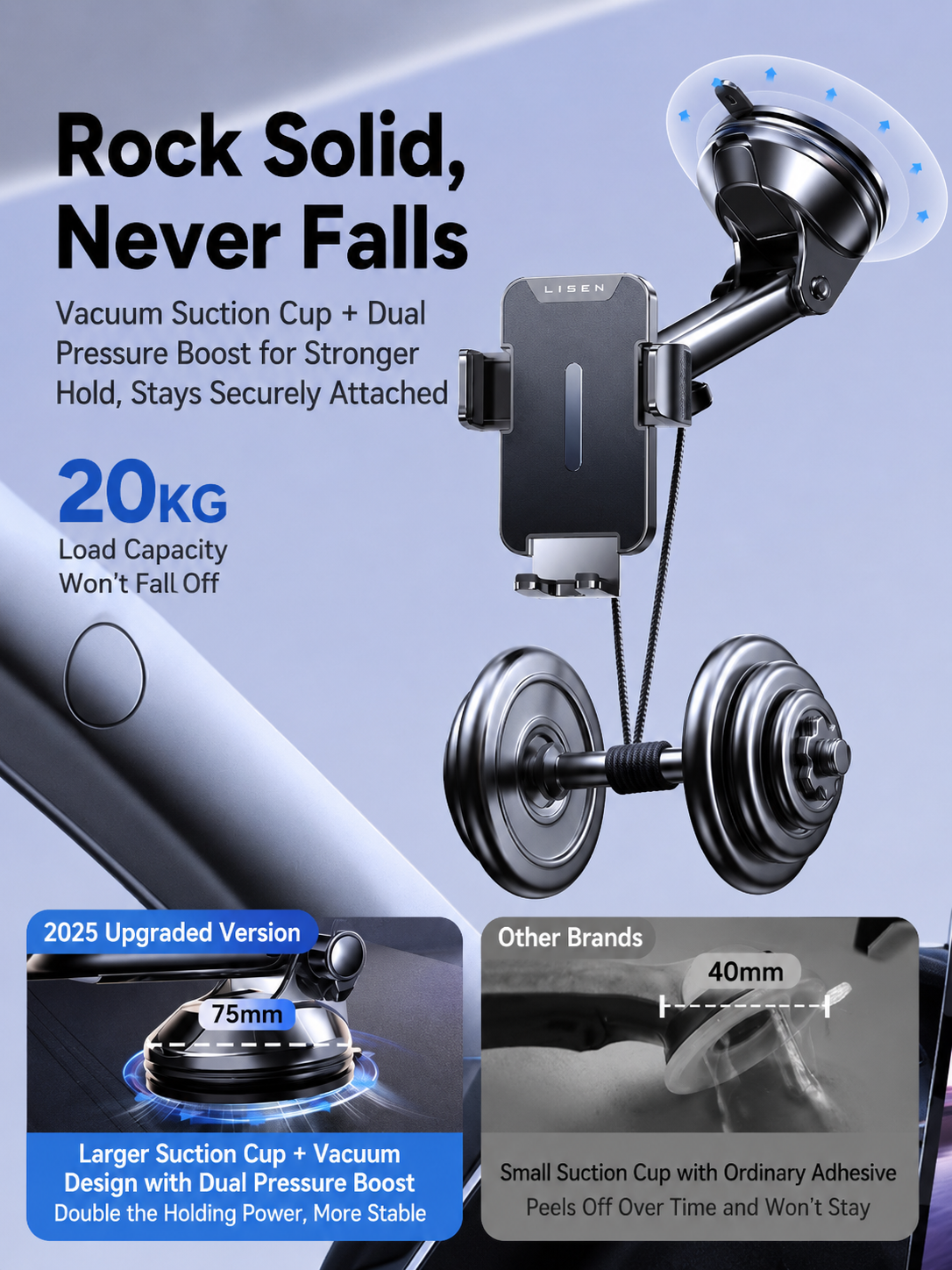 🔥Final 3 Hours: Buy One, Get One FREE! 🔥Divifit Car phone holder