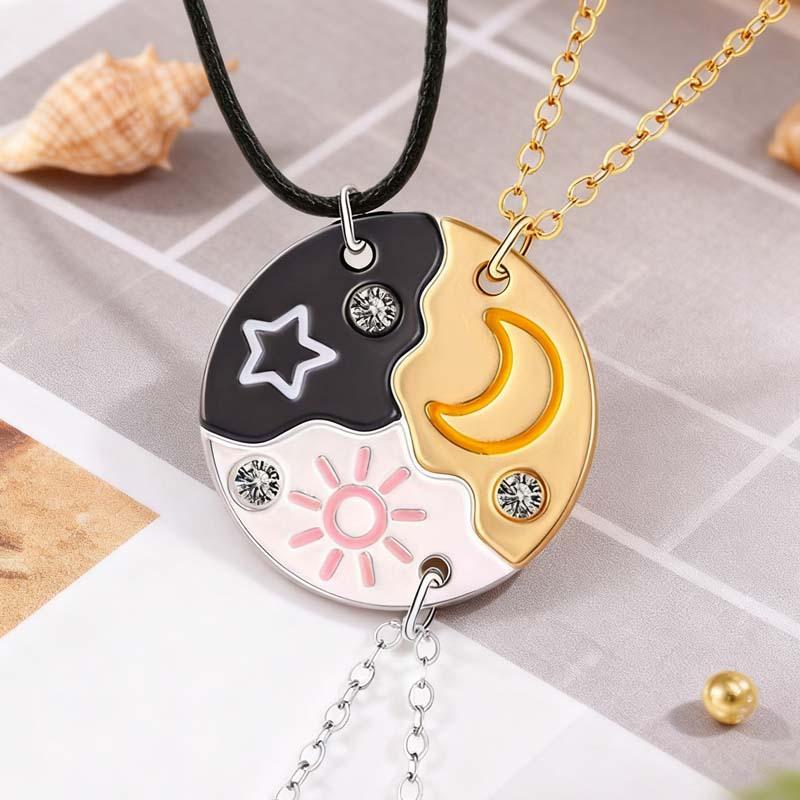 Necklace Set ✨ – An Ideal Friendship Gift for Best Friends & Sisters 🎁💖