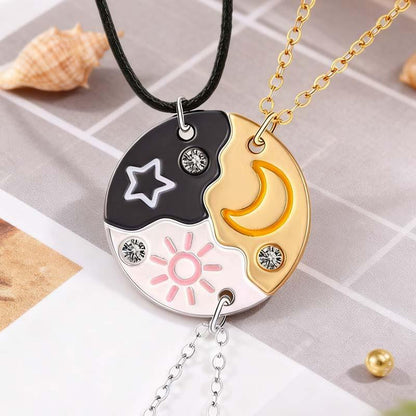 Necklace Set ✨ – An Ideal Friendship Gift for Best Friends & Sisters 🎁💖