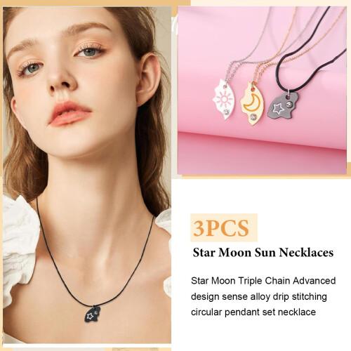 Necklace Set ✨ – An Ideal Friendship Gift for Best Friends & Sisters 🎁💖