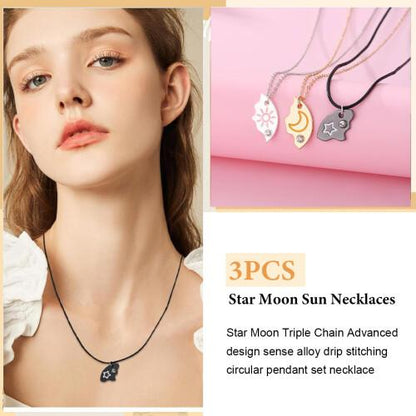 Necklace Set ✨ – An Ideal Friendship Gift for Best Friends & Sisters 🎁💖