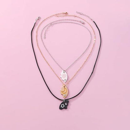 Necklace Set ✨ – An Ideal Friendship Gift for Best Friends & Sisters 🎁💖
