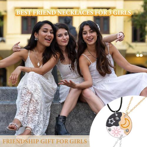 Necklace Set ✨ – An Ideal Friendship Gift for Best Friends & Sisters 🎁💖