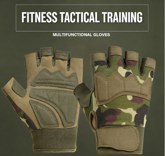 Tactical Fingerless Gloves