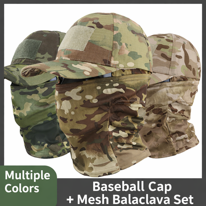 Enthusiast Tactical Camo Hooded Cap
