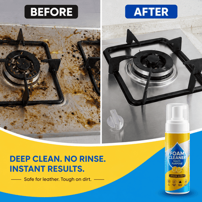 🔥Last Day 50% OFF🔥 Foam No-Rinse Cleaner — Spray, Wipe & Done Big Sale