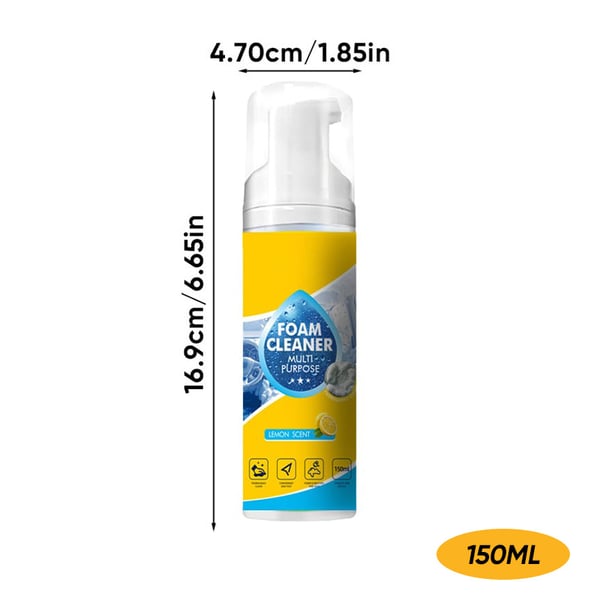 🔥Last Day 50% OFF🔥 Foam No-Rinse Cleaner — Spray, Wipe & Done Big Sale