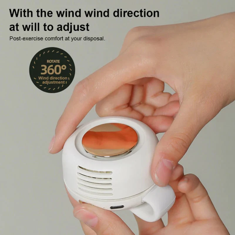 🌞Summer Sale 50% OFF🔥Portable Clip-On Waist Fan | Hands-free cooling under your shirt Big Sale
