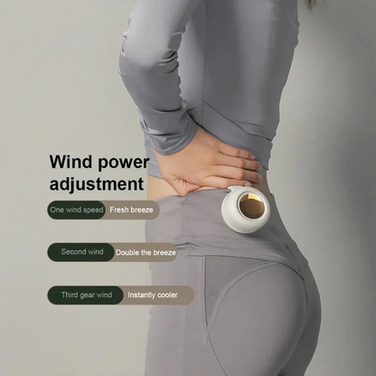 🌞Summer Sale 50% OFF🔥Portable Clip-On Waist Fan | Hands-free cooling under your shirt Big Sale